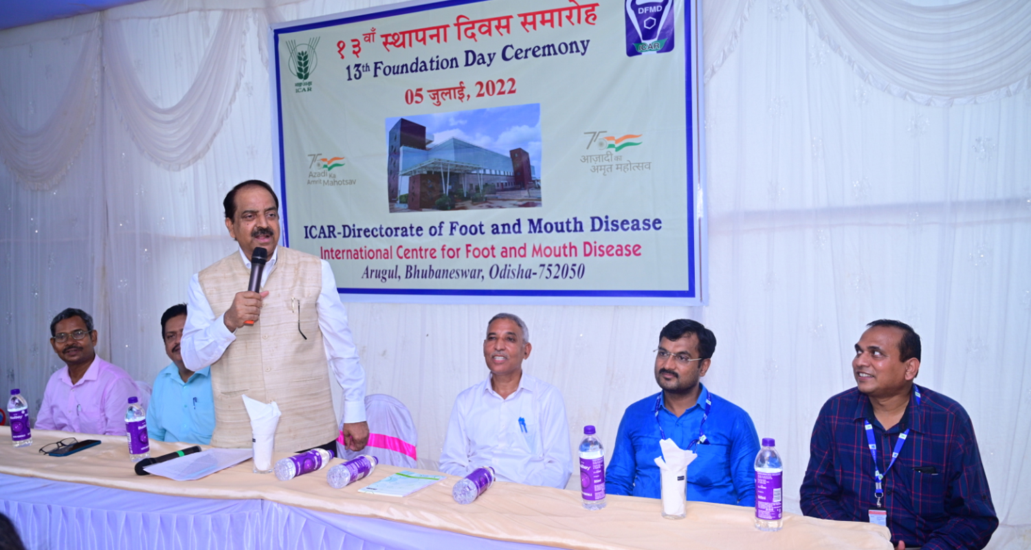 Farmers meet on the occasion of 13th Foundation Day at ICFMD, Bhubaneswar.