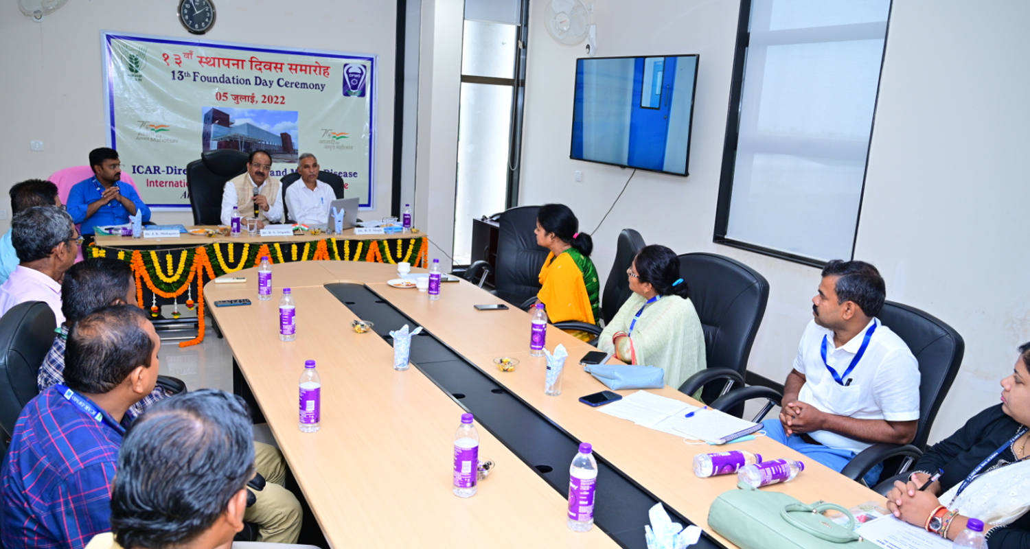Meeting on the occasion of 13th Foundation Day at ICFMD